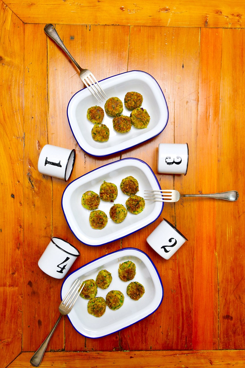 Boulette de courgettes 1