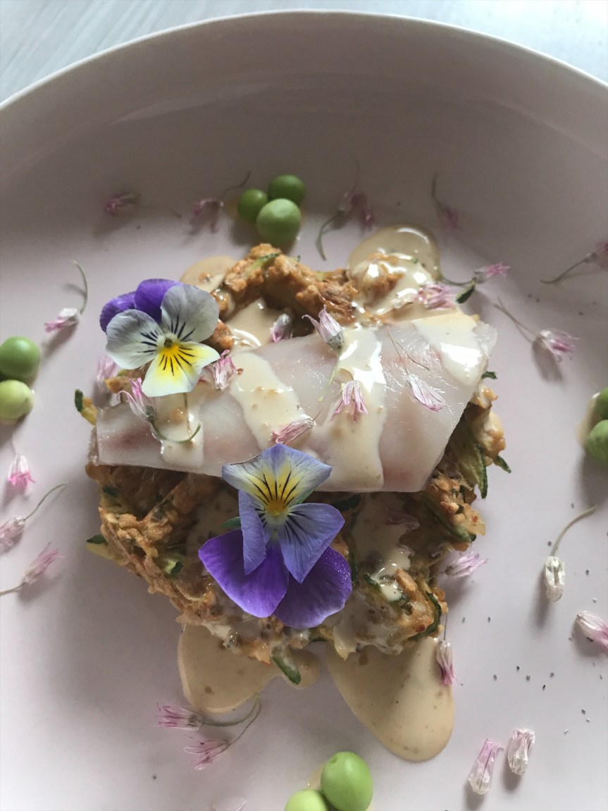 Gaufre végétale et perche LOË